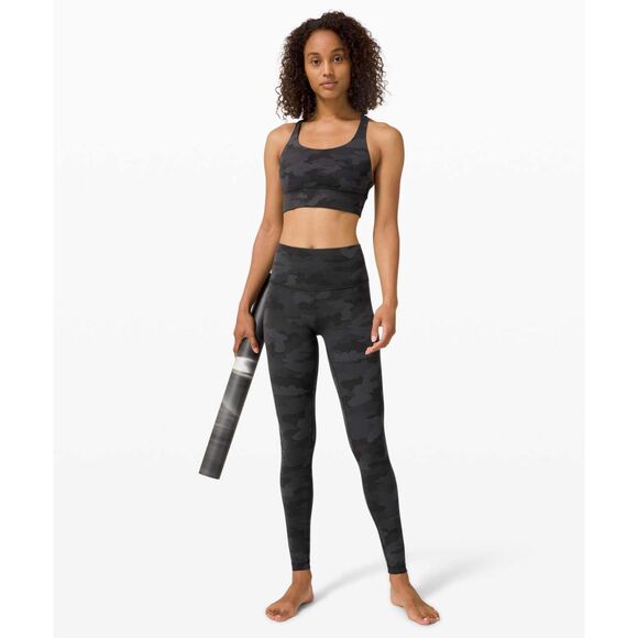 NEW Lululemon Align HR Pant 28” Nulu Size 8 Heritage Camo Deep Coal H3DC - Picture 1 of 8